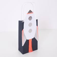 Rocket Party Bags - Set of 8