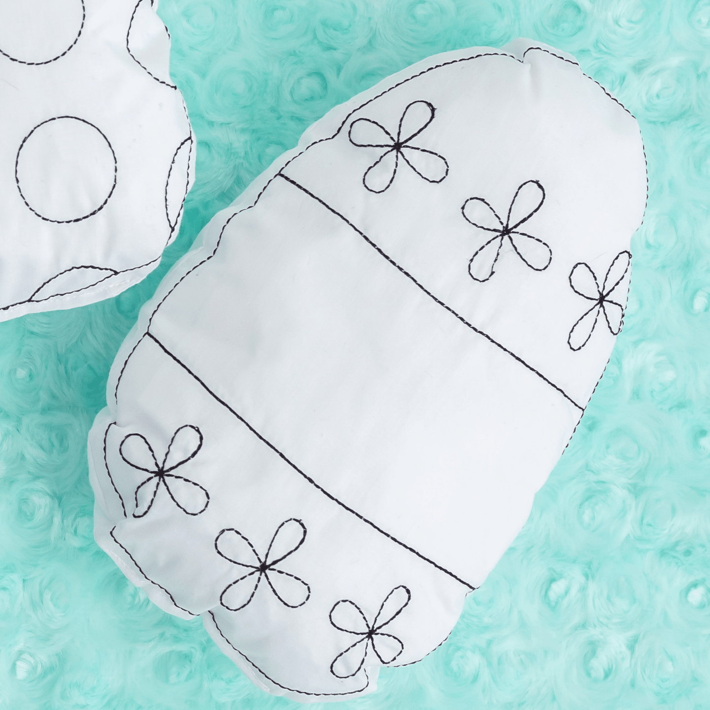 Easter Egg Doodle Coloring Craft For Children: Chevron - Bria Blair Creative