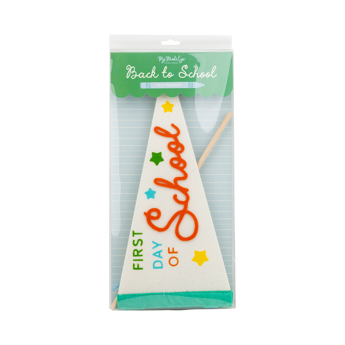 BTS1215 - First Day Felt Pennant