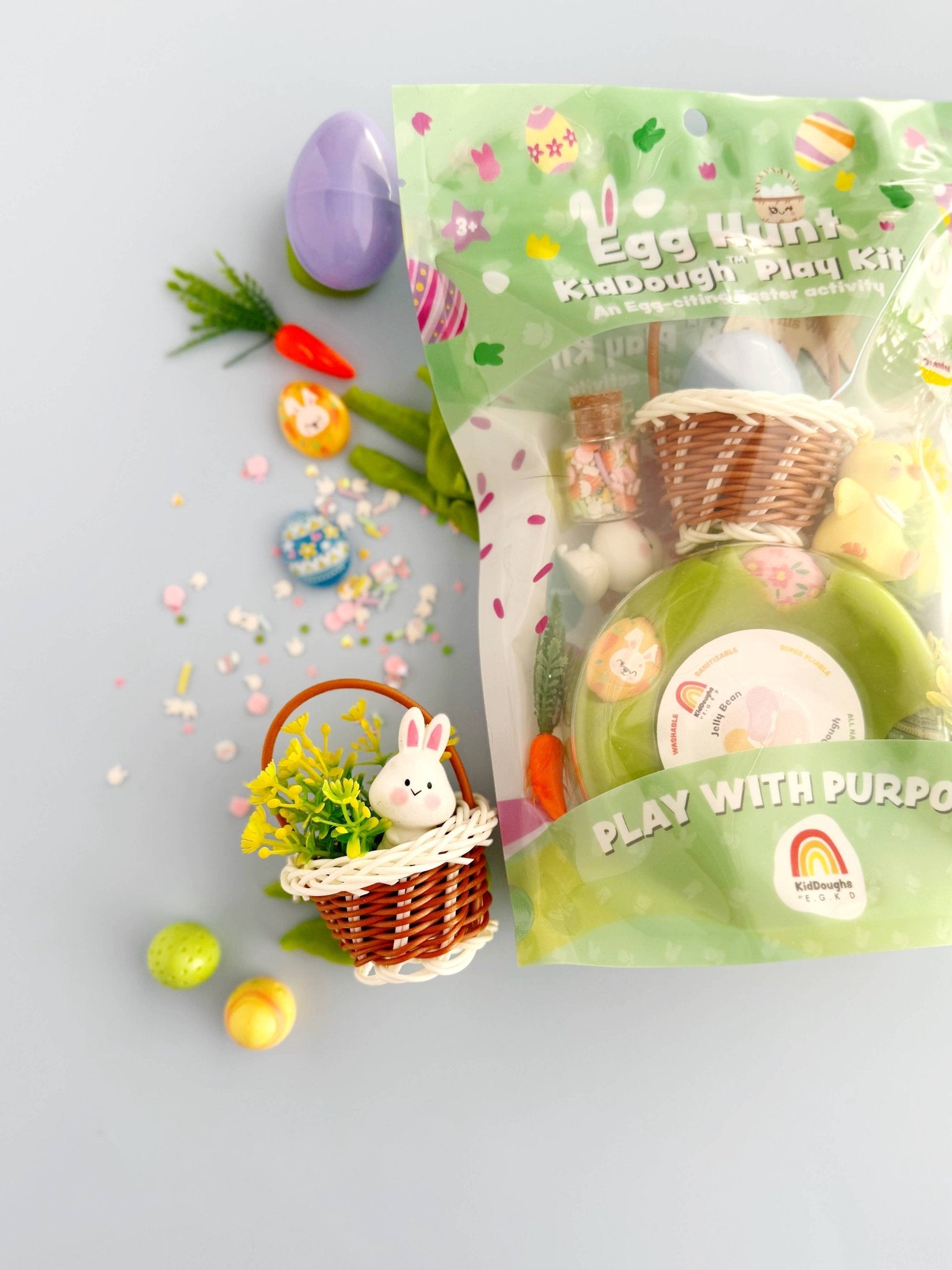 Egg Hunt KidDough Play Kit - Bria Blair Creative