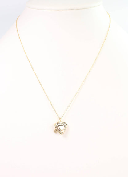 Elaine Charm Necklace GOLD: Default - Bria Blair Creative