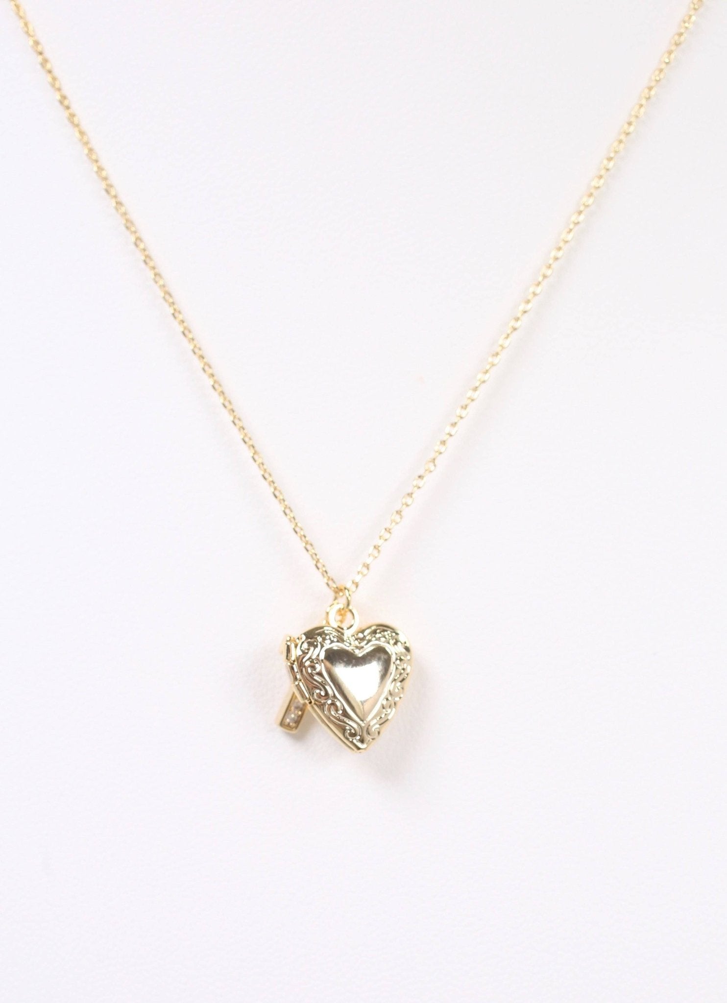 Elaine Charm Necklace GOLD: Default - Bria Blair Creative