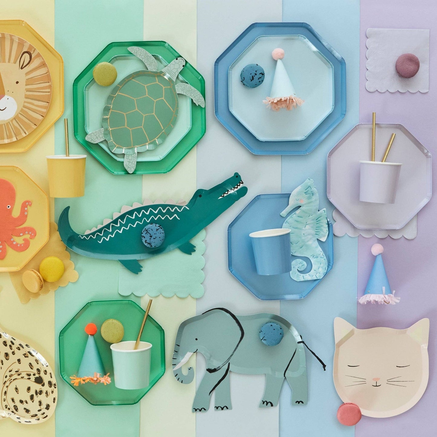 Emerald Green Dinner Plates - Bria Blair Creative