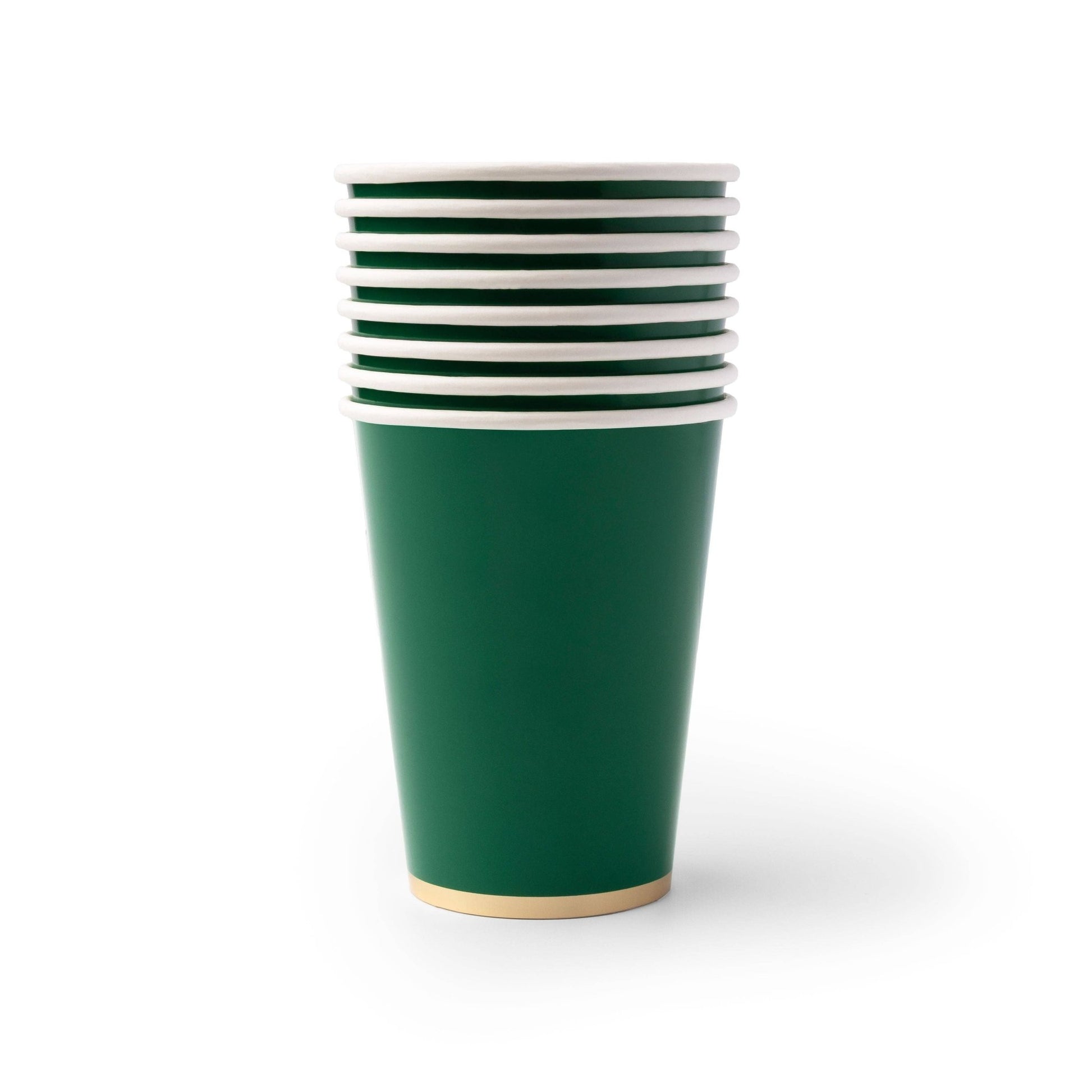 EMERALD GREEN SIGNATURE CUPS - Bria Blair Creative
