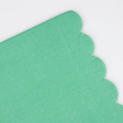 Emerald Green Small Napkins - Bria Blair Creative
