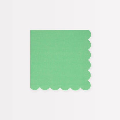 Emerald Green Small Napkins - Bria Blair Creative