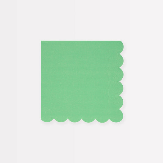 Emerald Green Small Napkins - Bria Blair Creative