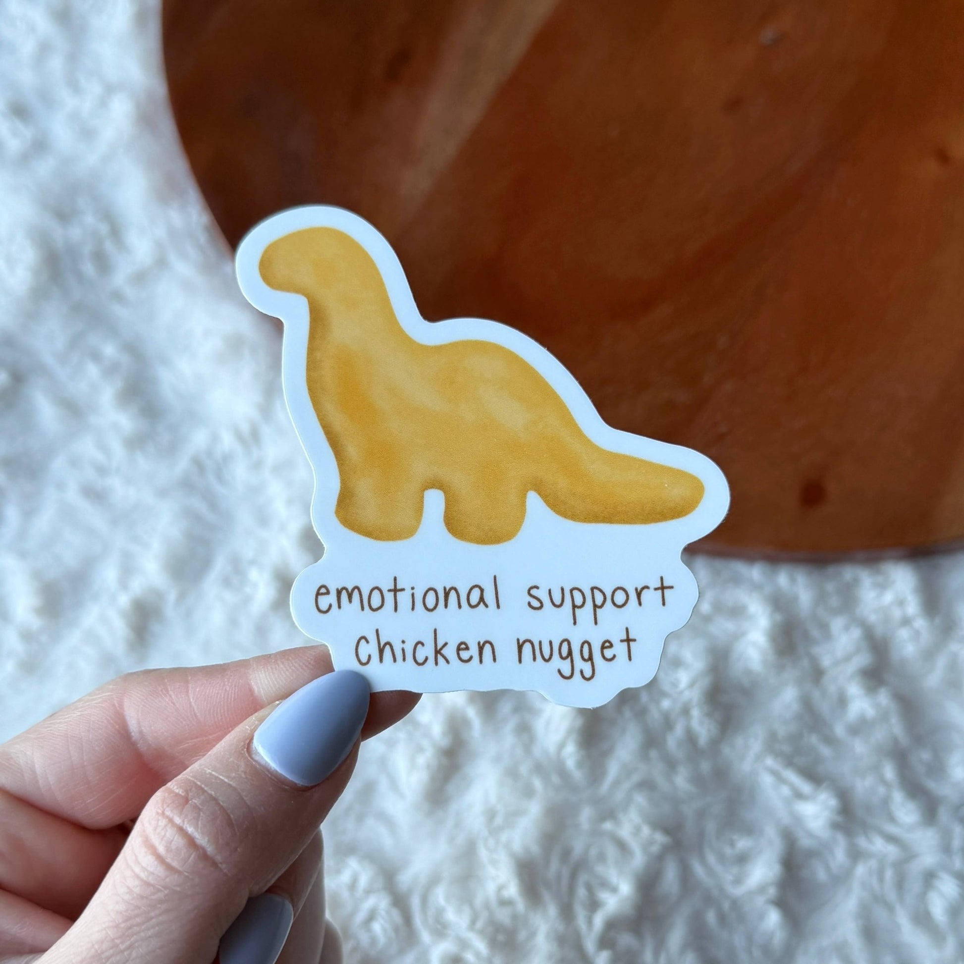 Emotional Support Chicken Nugget - Bria Blair Creative