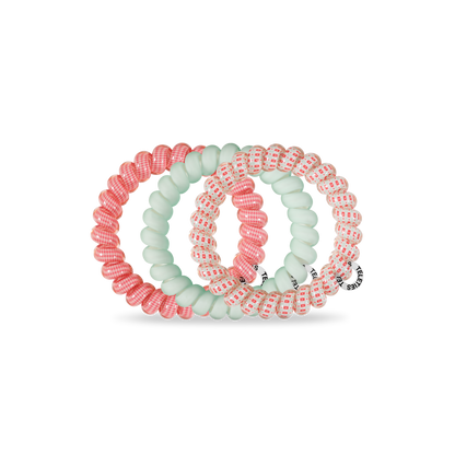 Spiral Hair Coil | Large | Calming Coral