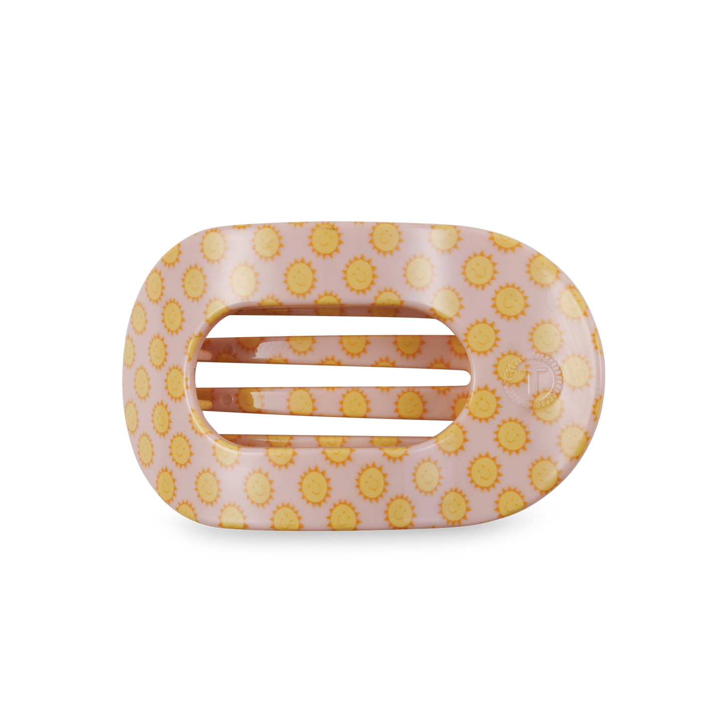 Round Flat Hair Clip | Medium | Sunny Days Ahead