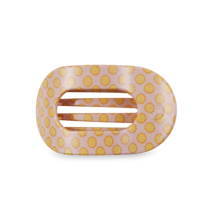 Round Flat Hair Clip | Medium | Sunny Days Ahead