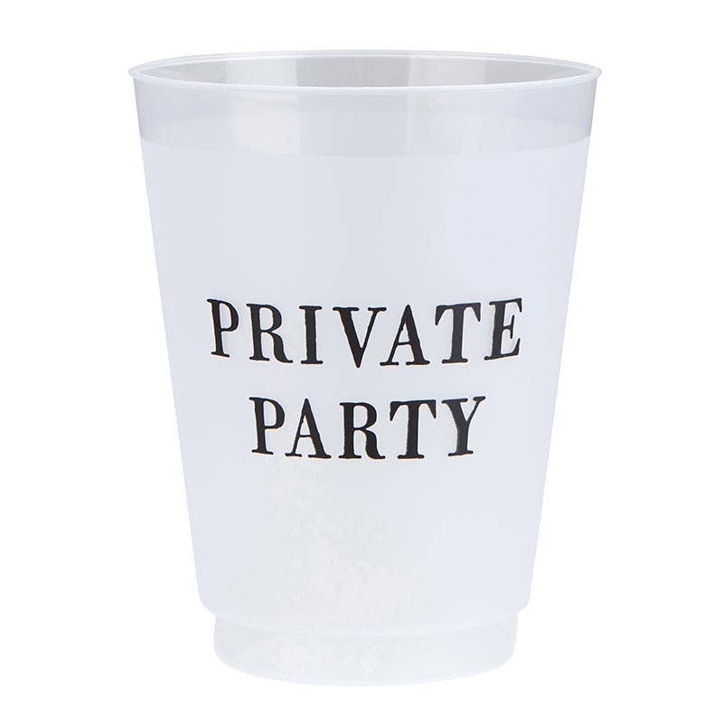 Face to Face Frost Flex Cups - Private Party - Bria Blair Creative