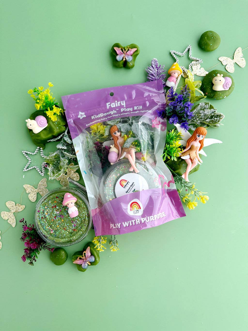 Fairy (Honeydew Melon) KidDough Play Kit - Bria Blair Creative