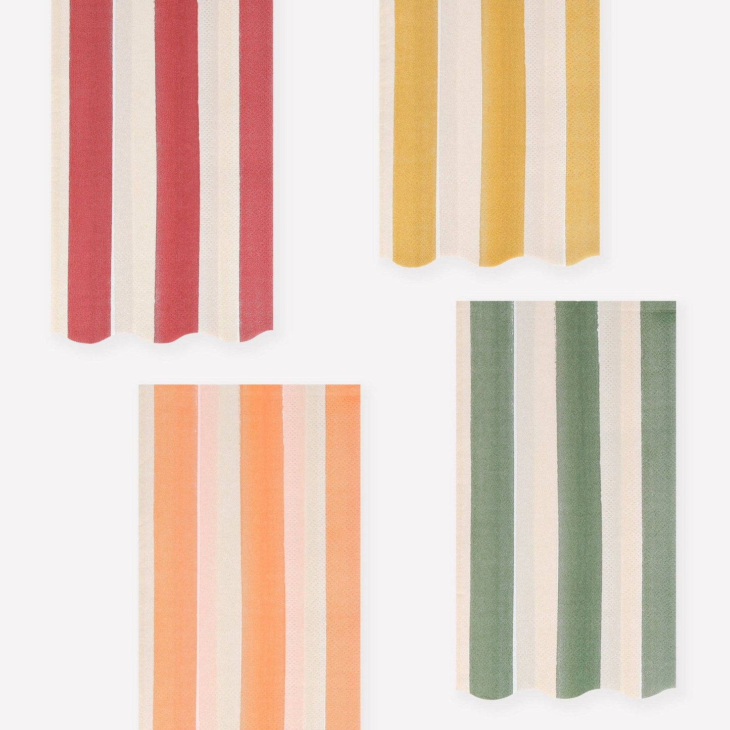 Fall Stripe Guest Towels - Bria Blair Creative