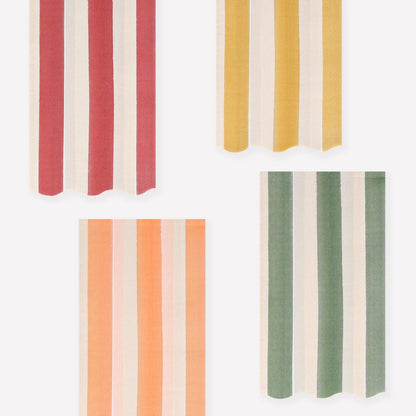 Fall Stripe Guest Towels - Bria Blair Creative