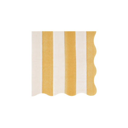Fall Stripe Small Napkins - Bria Blair Creative