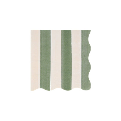 Fall Stripe Small Napkins - Bria Blair Creative