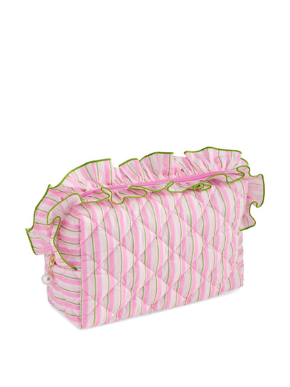 FANCY LARGE ZIP POUCH: BLUE - Bria Blair Creative
