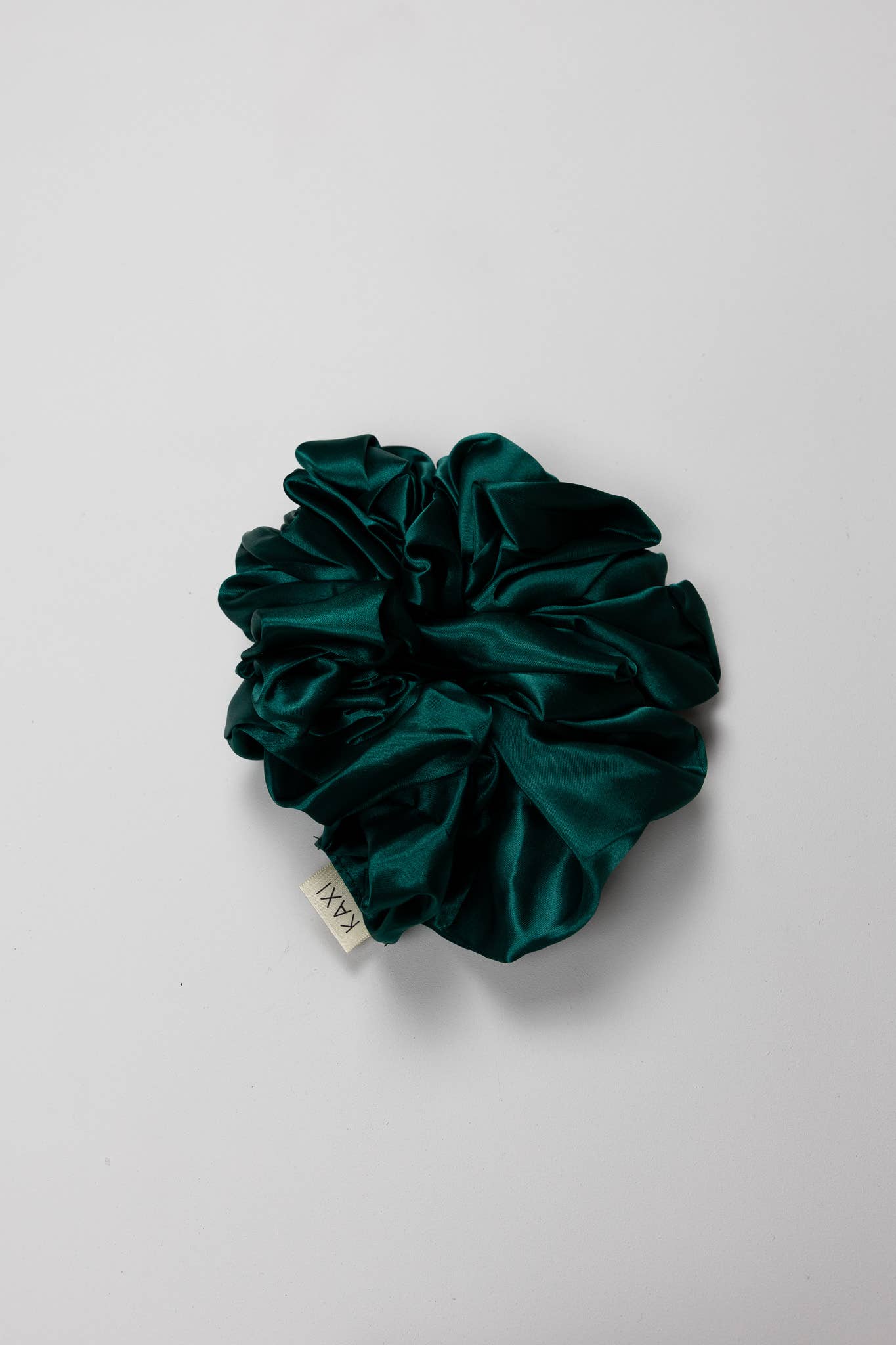 JUMBO SLEEP SATIN SCRUNCHIES: DARK BROWN