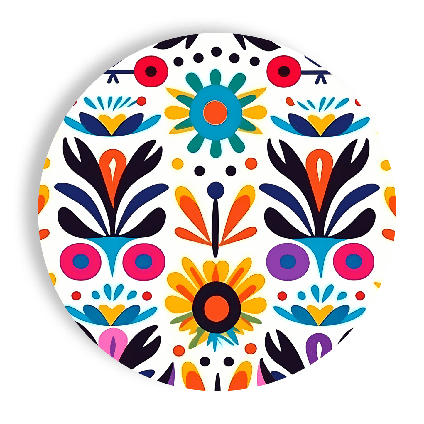 Feeling Festive 24ct 9" Paper Plates– Salad/Dinner Separates - Bria Blair Creative
