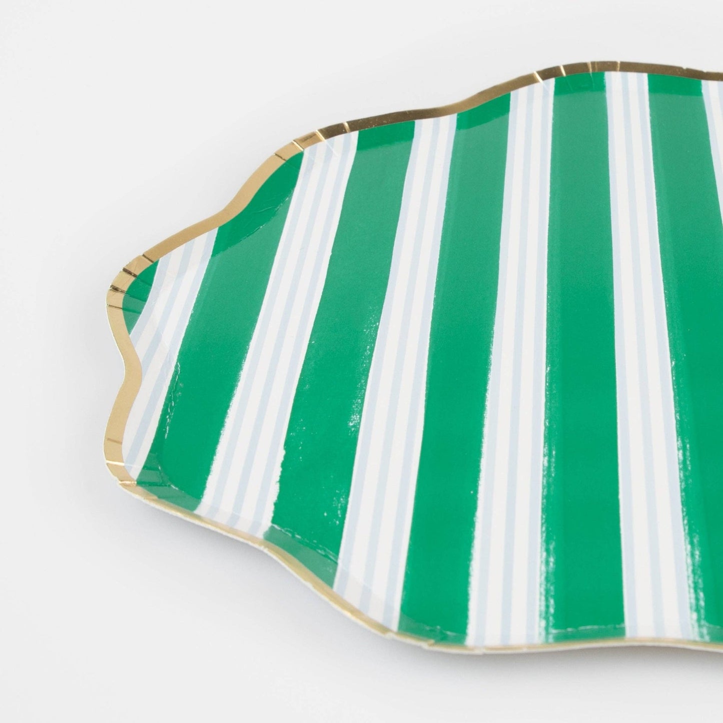 Festive Stripe Side Plates - Bria Blair Creative