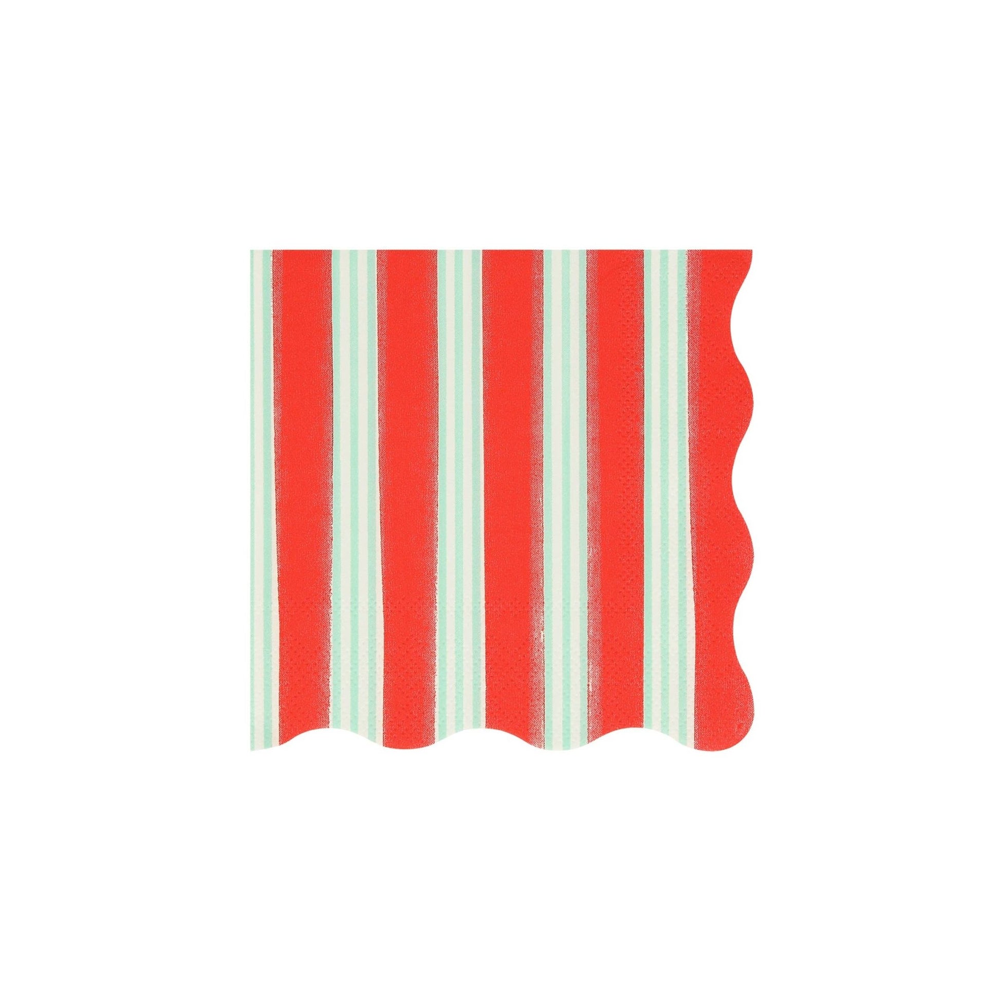 Festive Stripe Small Napkins - Bria Blair Creative