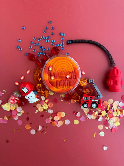 Fire Station (Cherry Mango) KidDough Play Kit - Bria Blair Creative