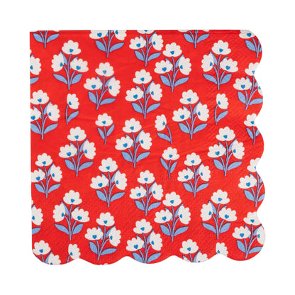 FLO1239 - Floral Cocktail Paper Napkin Set - Bria Blair Creative