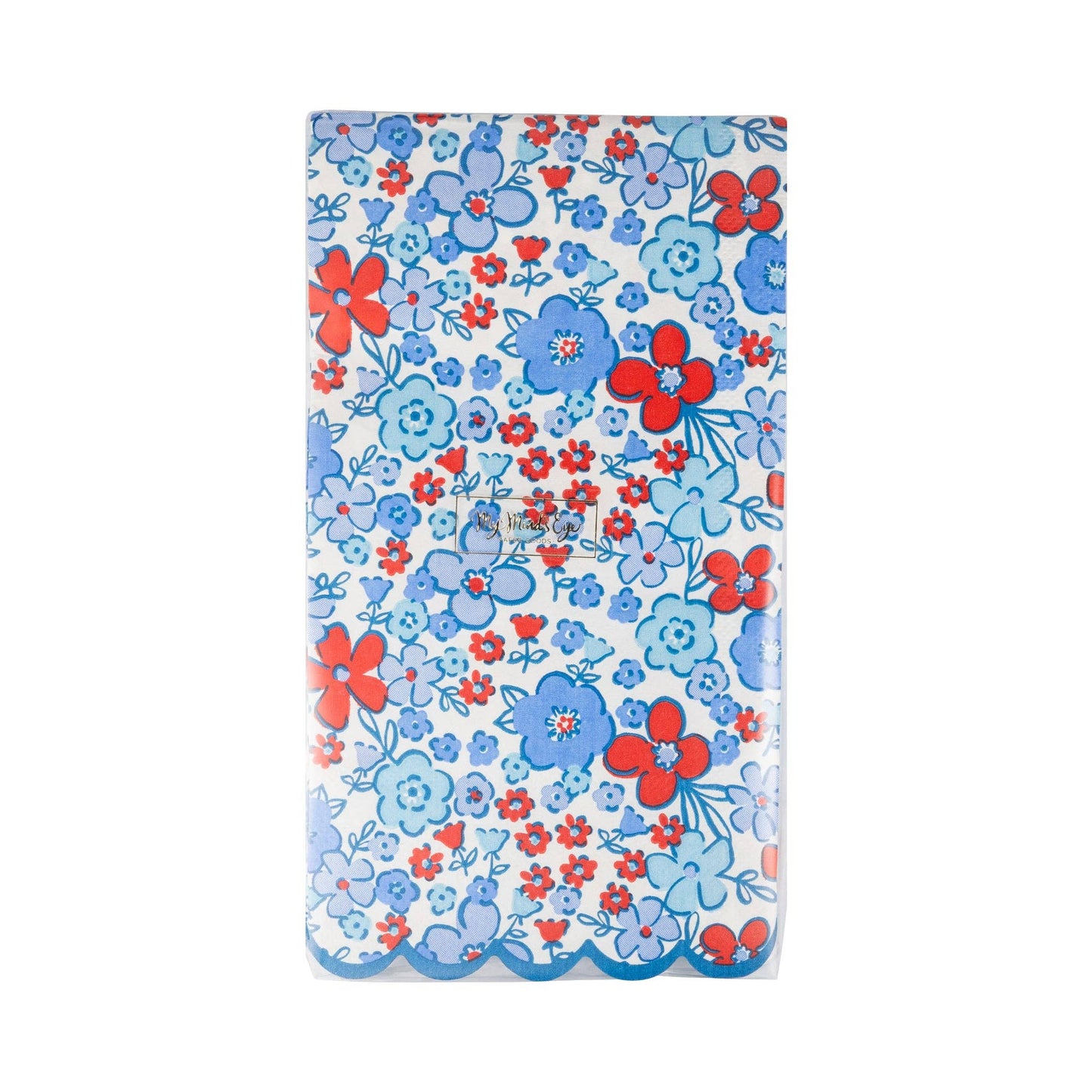 Floral Americana Dinner Napkin - Bria Blair Creative