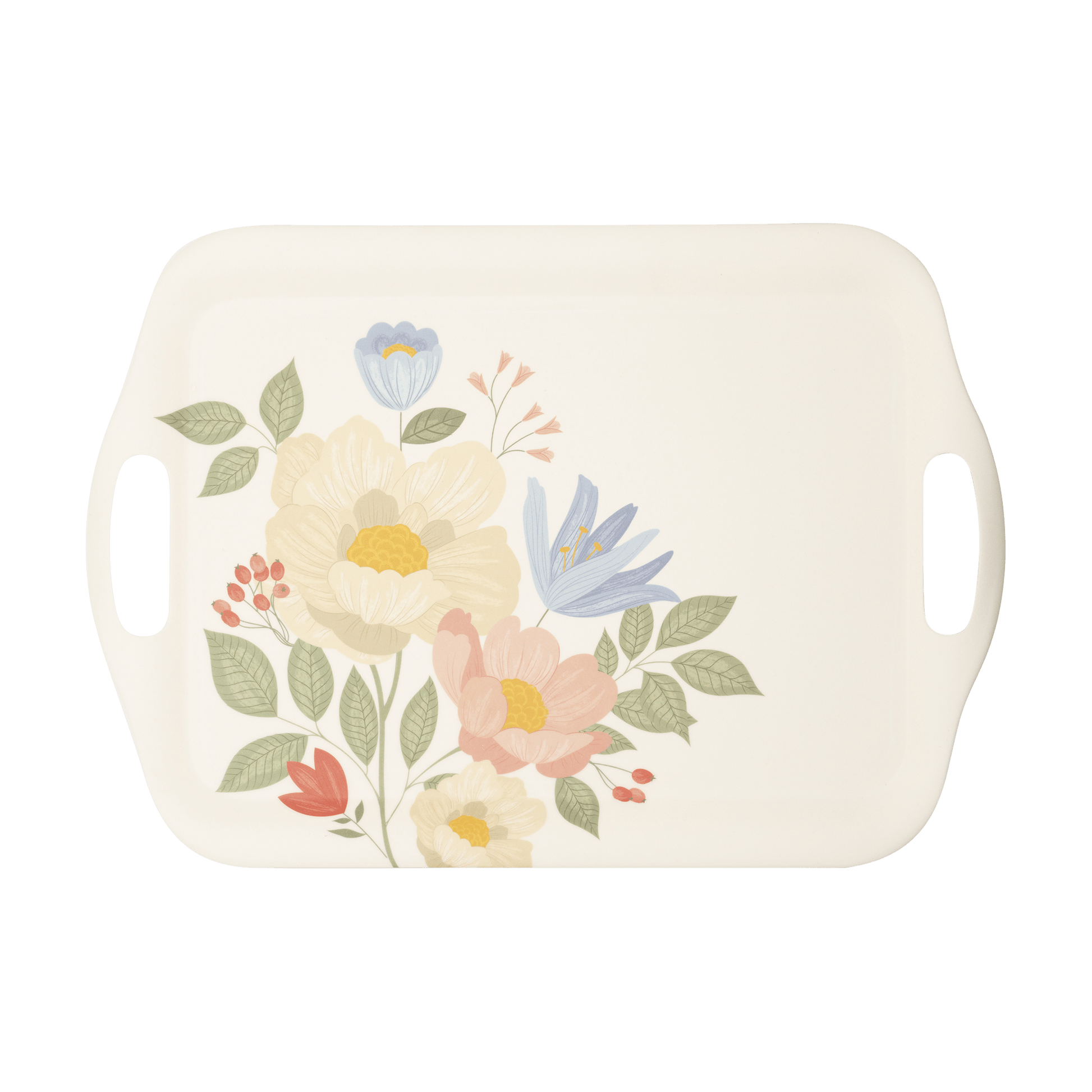 Floral Corner Tray - Bria Blair Creative