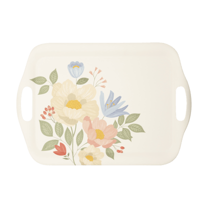 Floral Corner Tray - Bria Blair Creative