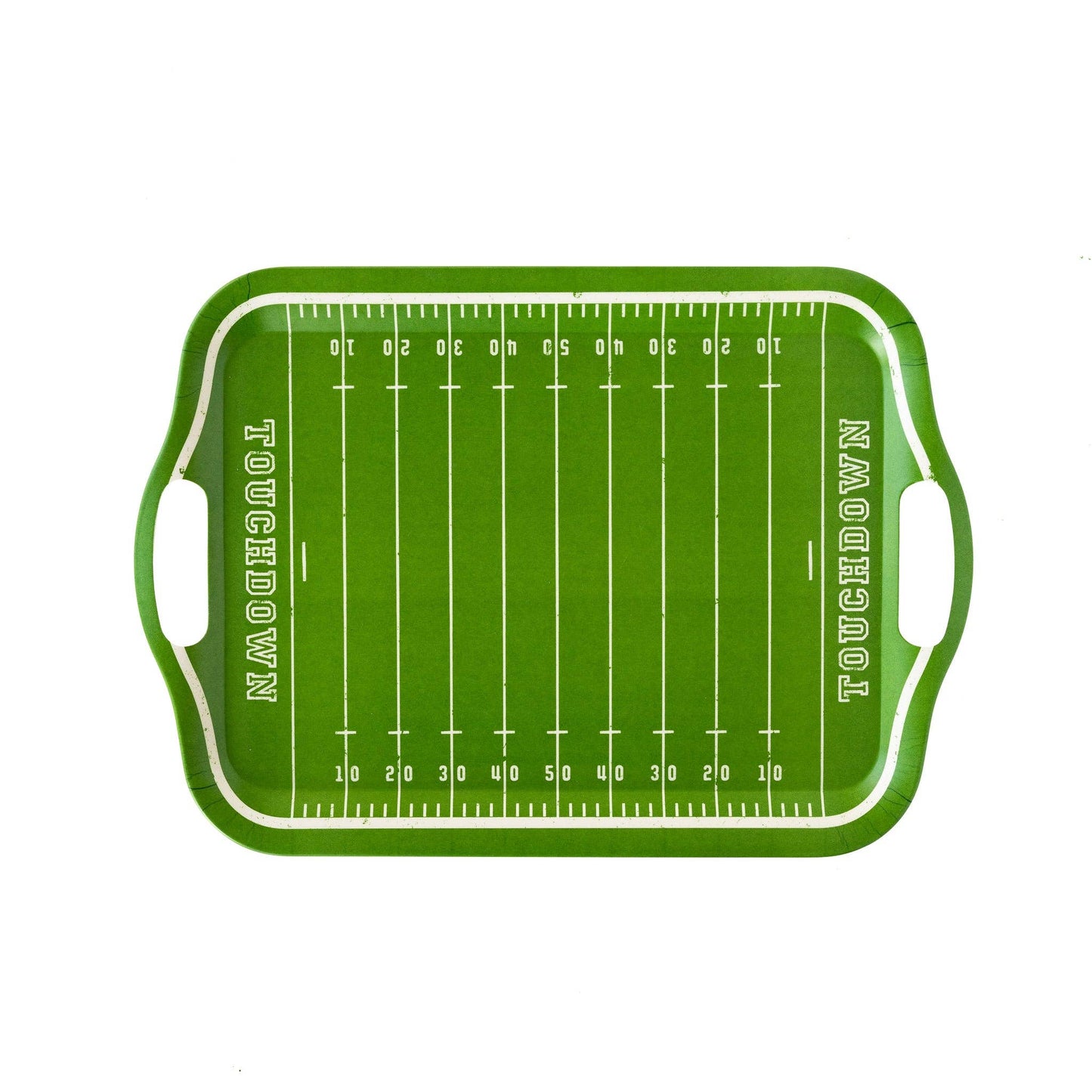 Football Field Bamboo Reusable Tray - Bria Blair Creative