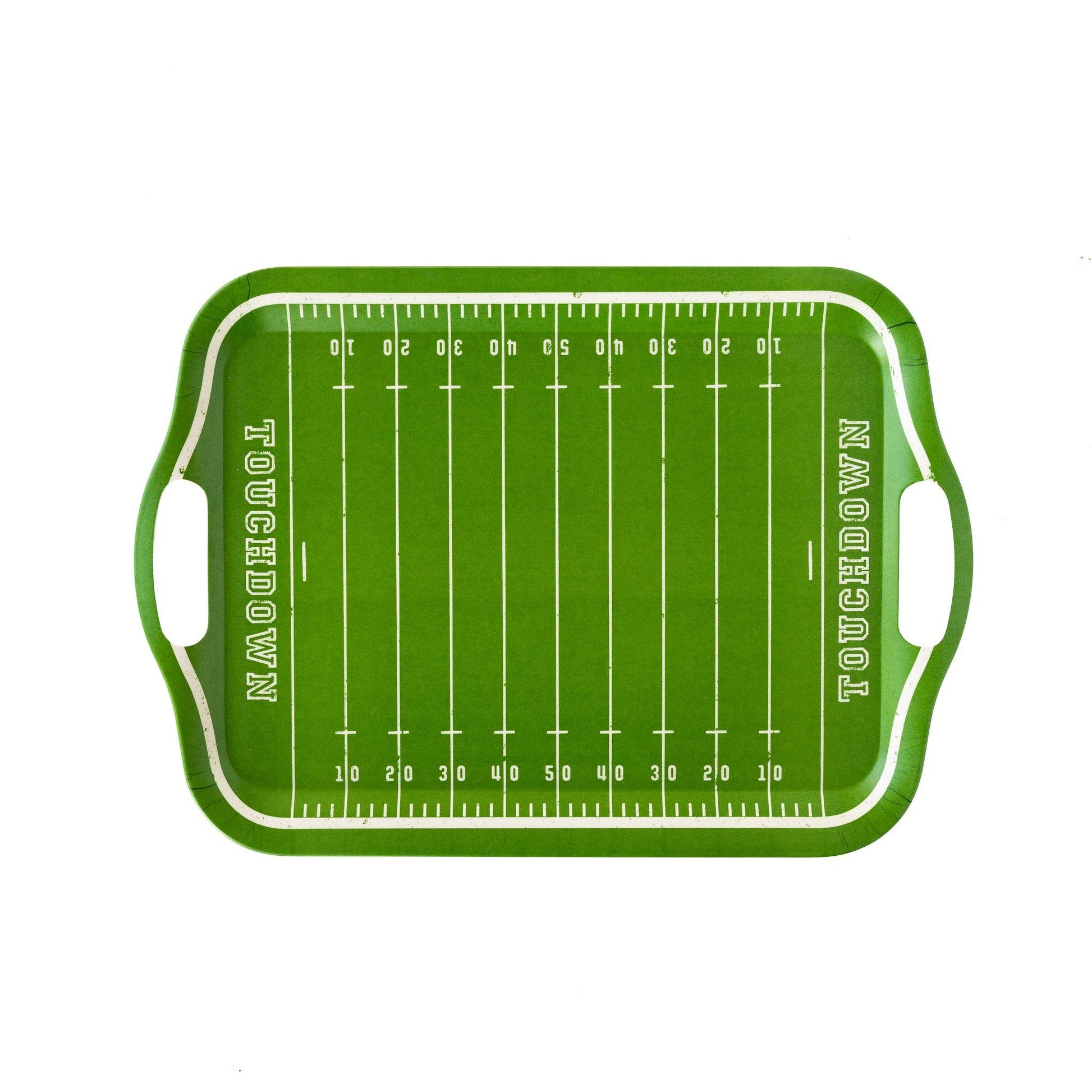 Football Field Bamboo Reusable Tray - Bria Blair Creative