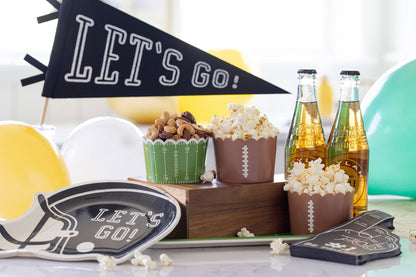 Football Jumbo Baking/Food Cups - Bria Blair Creative