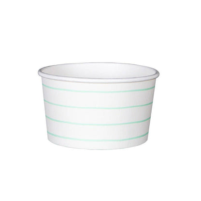 Frenchie Stripes Treat Cups - 8 Pk.: Cerise - Bria Blair Creative