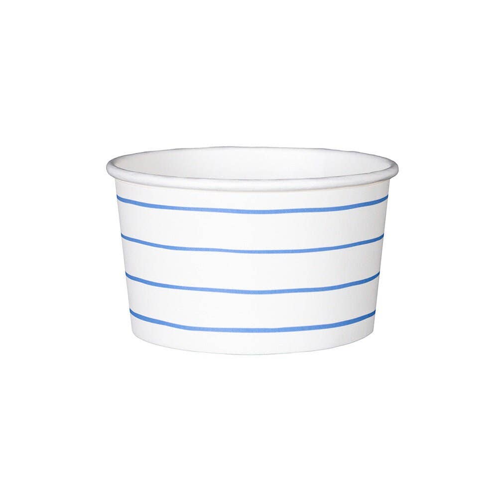 Frenchie Stripes Treat Cups - 8 Pk.: Cerise - Bria Blair Creative