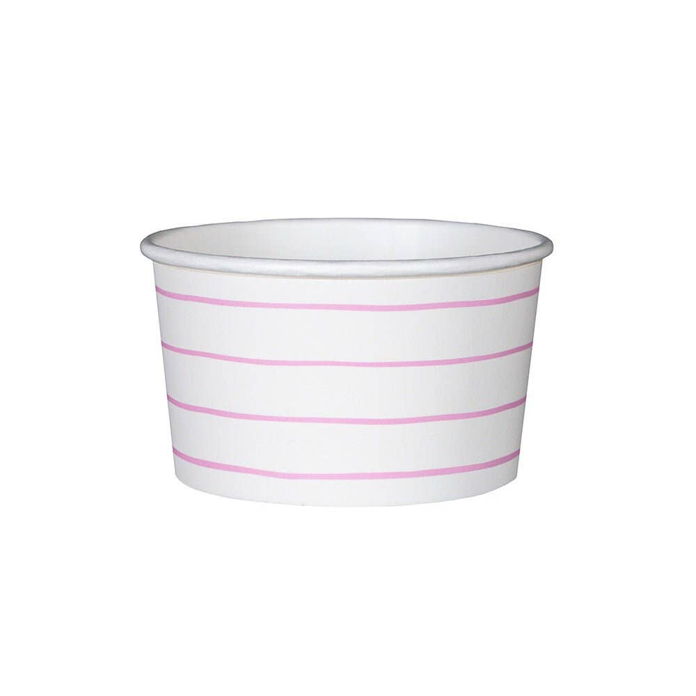 Frenchie Stripes Treat Cups - 8 Pk.: Cobalt - Bria Blair Creative