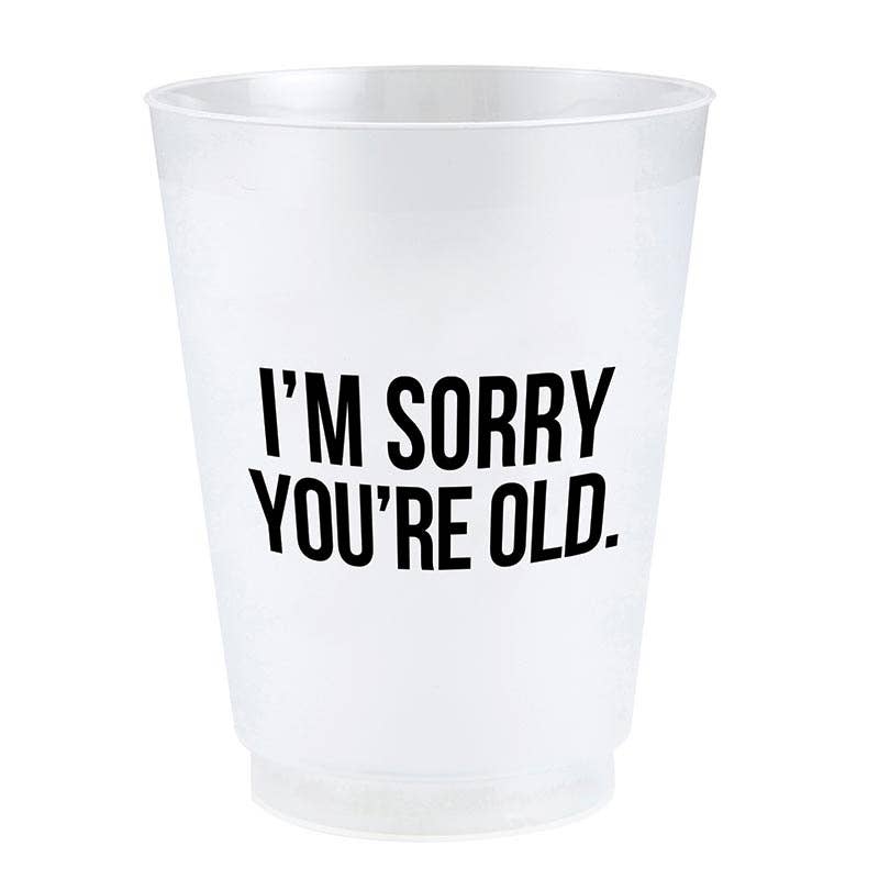 Frost Cup - Sorry You're Old - Bria Blair Creative