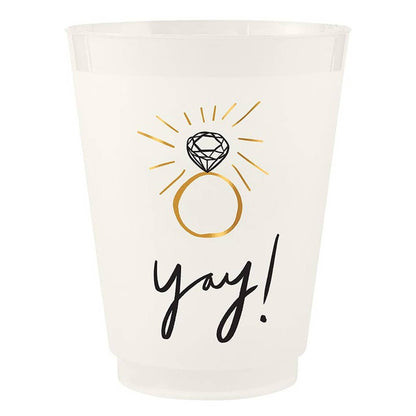 Frost Cups - Yay! - Set of 8: Material - Bria Blair Creative