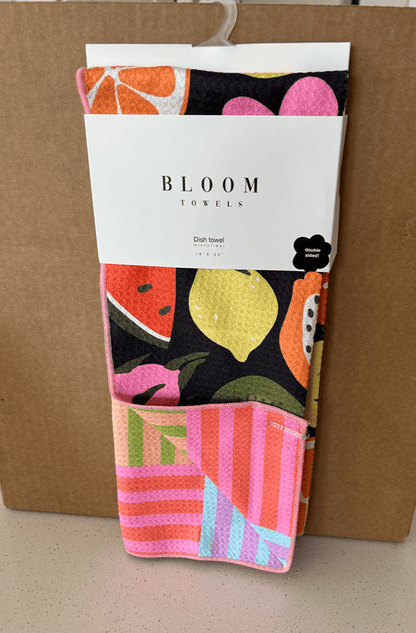 Fruit Basket Bloom Dish Towel - Bria Blair Creative