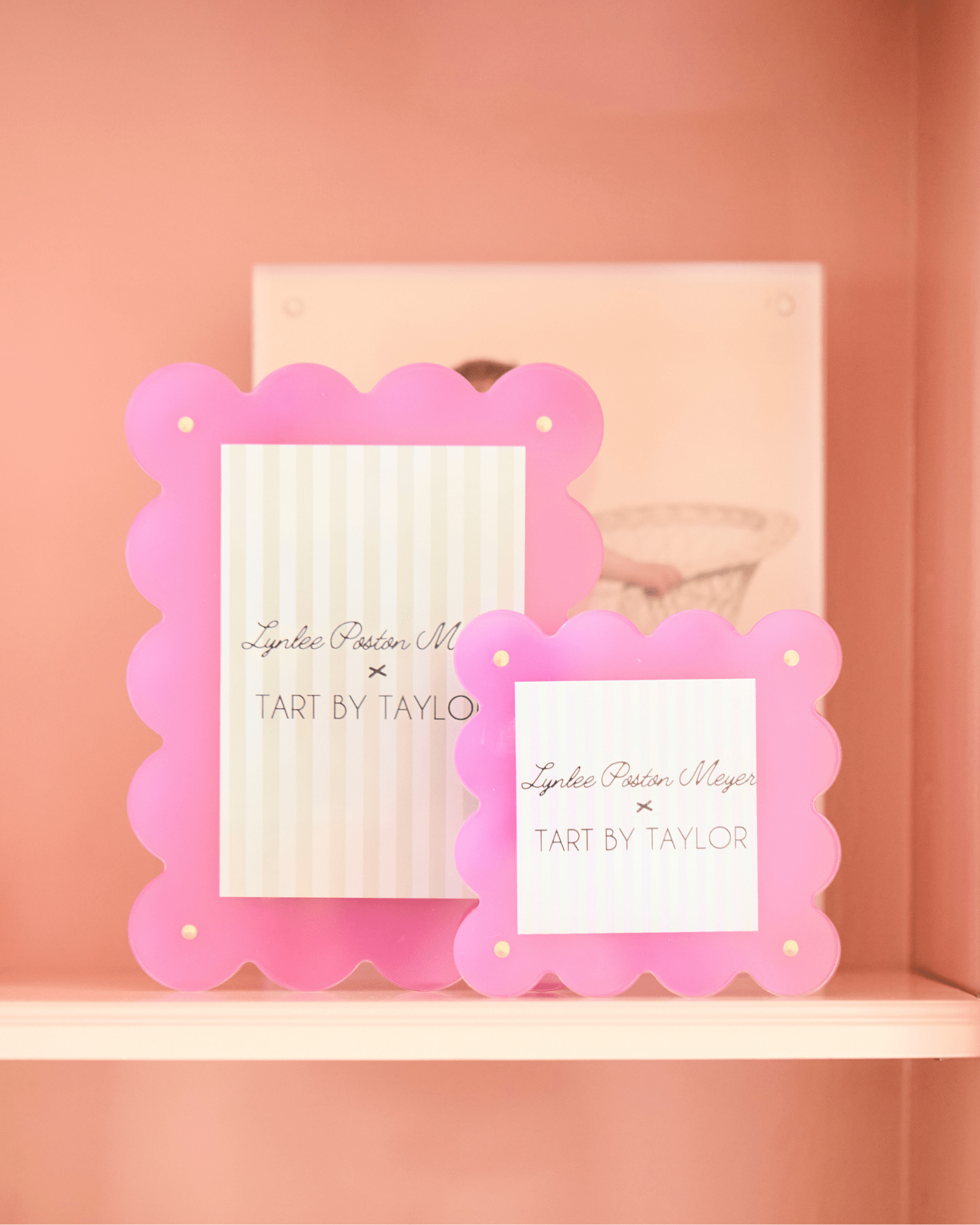 Fuchsia Acrylic Picture Frame - Bria Blair Creative