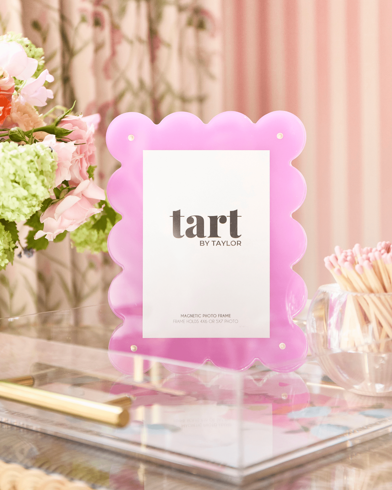 Fuchsia Acrylic Picture Frame - Bria Blair Creative