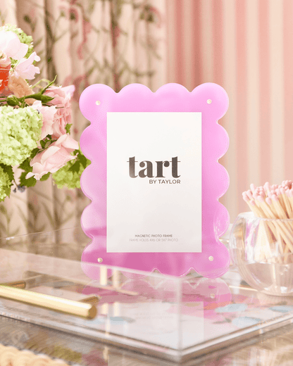 Fuchsia Acrylic Picture Frame - Bria Blair Creative