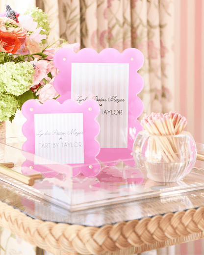 Fuchsia Acrylic Picture Frame - Bria Blair Creative