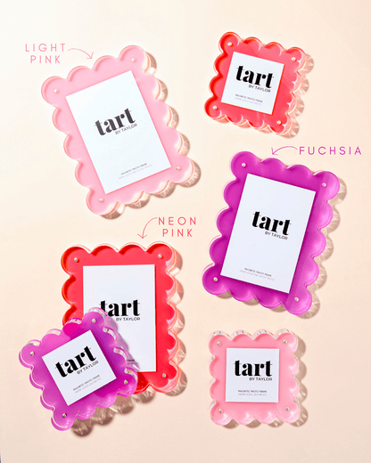 Fuchsia Acrylic Picture Frame - Bria Blair Creative