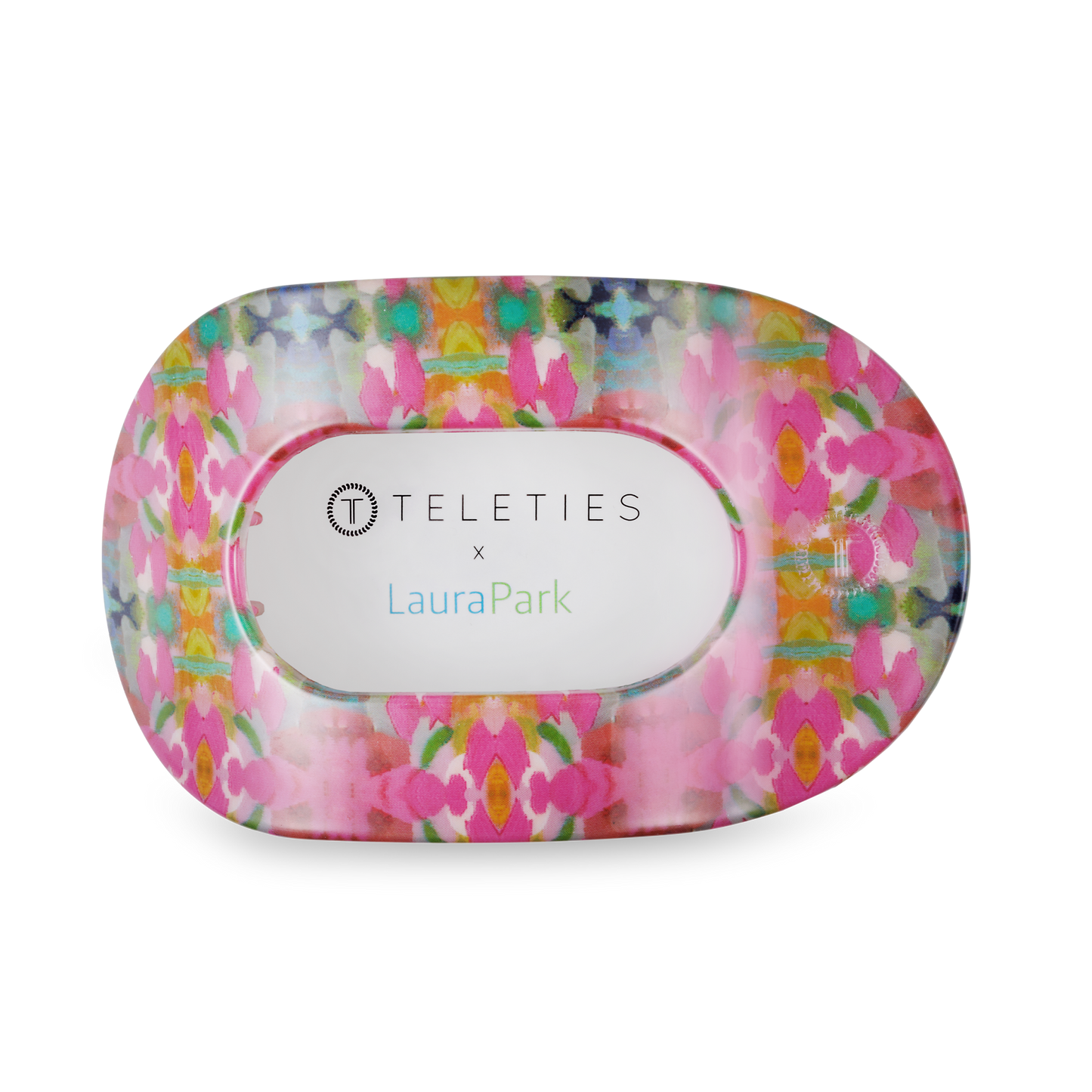 Fuchsia Dream | Large | Flat Round Hair Clip - Bria Blair Creative