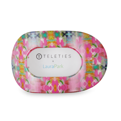 Fuchsia Dream | Large | Flat Round Hair Clip - Bria Blair Creative