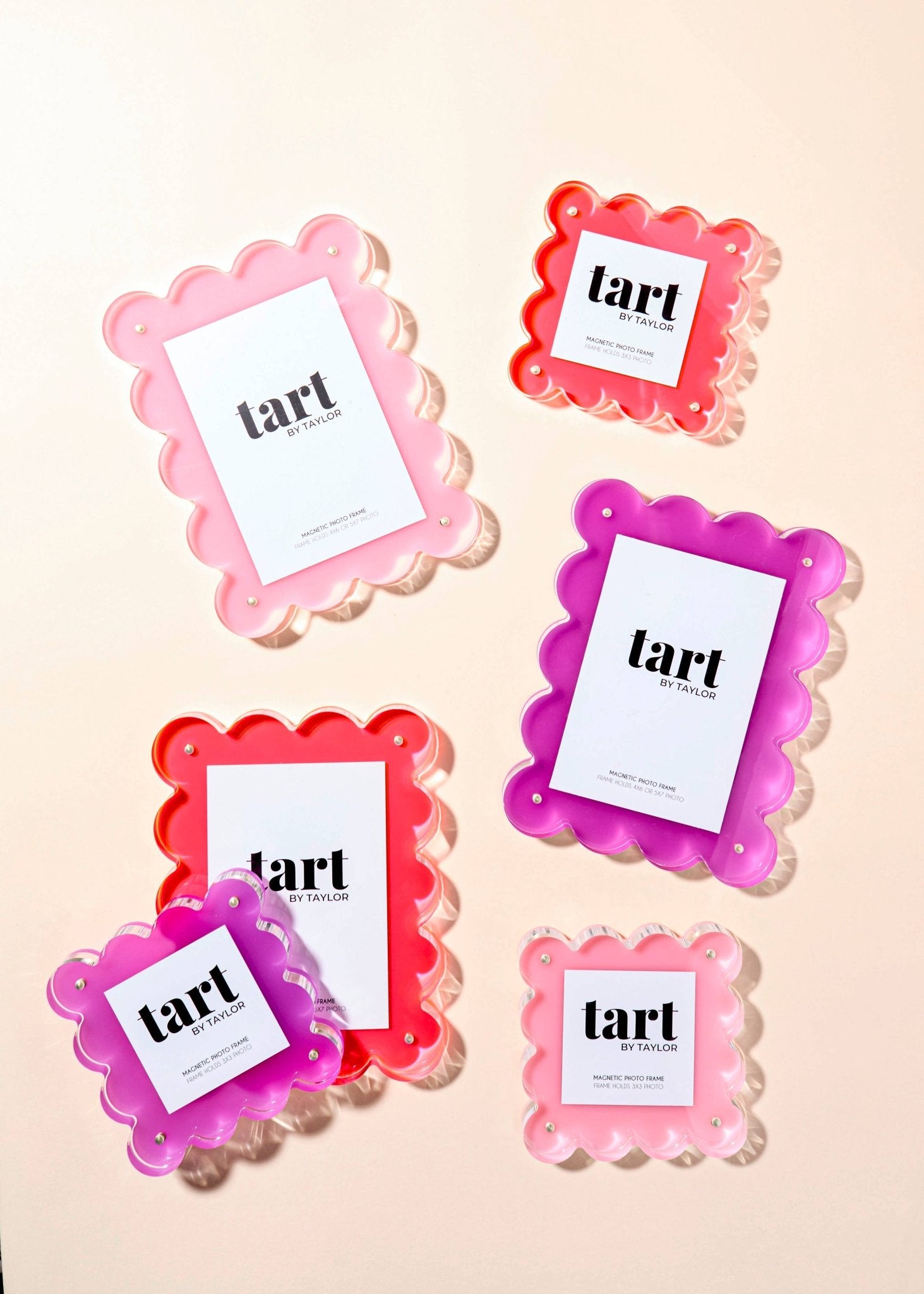 Fuchsia Mini Acrylic Picture Frame - Bria Blair Creative