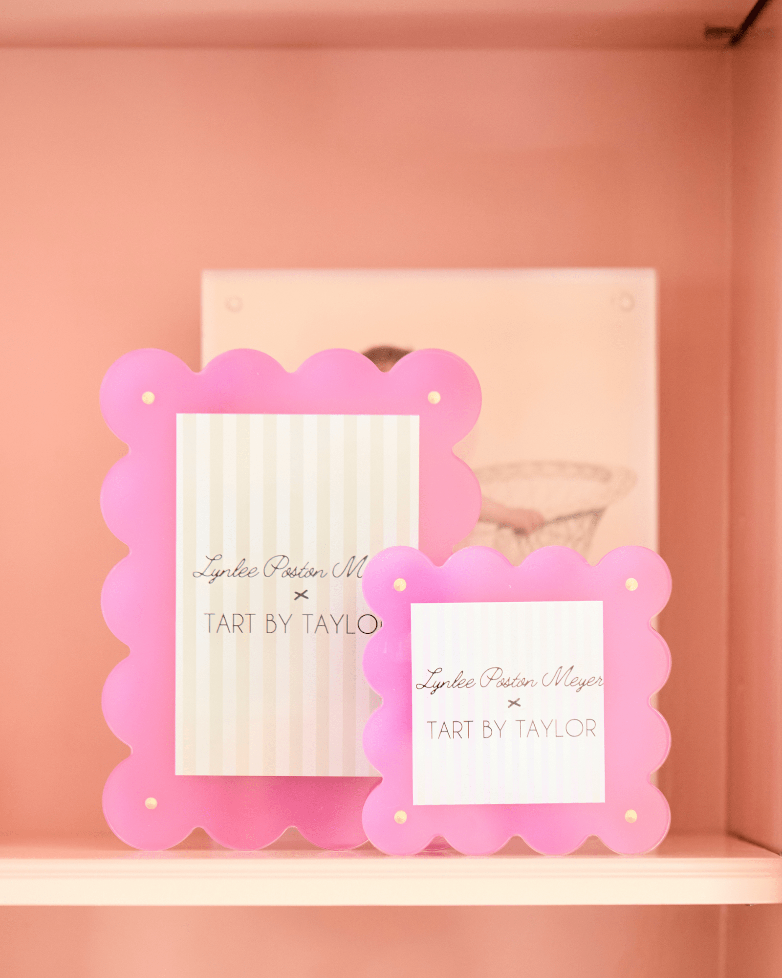 Fuchsia Mini Acrylic Picture Frame - Bria Blair Creative
