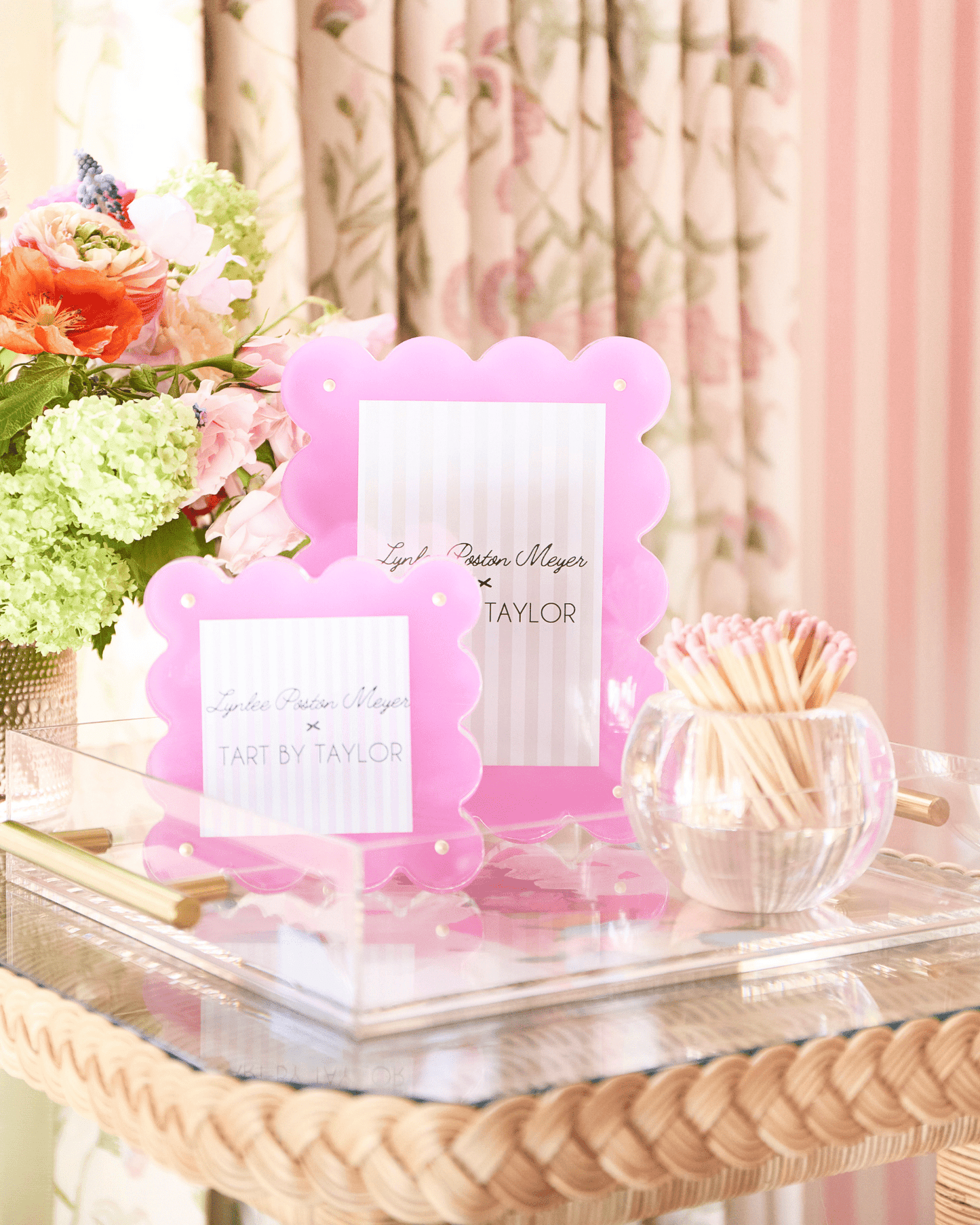 Fuchsia Mini Acrylic Picture Frame - Bria Blair Creative